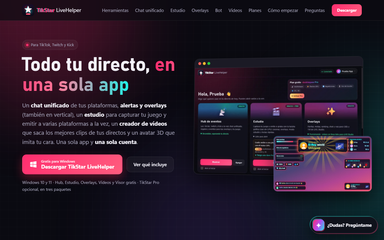TikStar LiveHelper